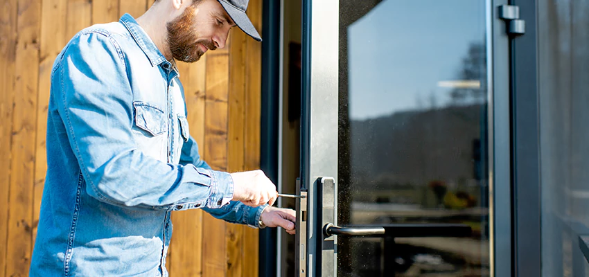 Frameless Glass Storefront Door Locks Replacement in Glen Ellyn, IL