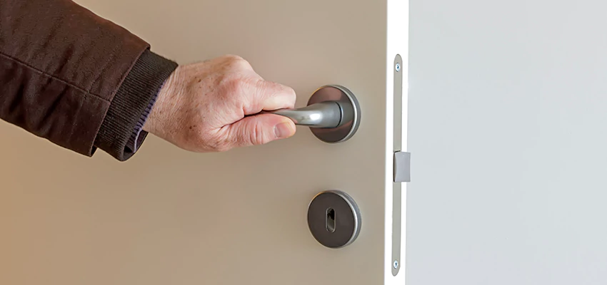 Restroom Locks Privacy Bolt Installation in Glen Ellyn, Illinois